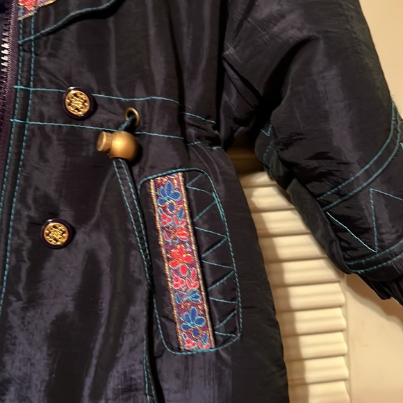 KIDS & MORE. Jacket with Detachable Faux Fur Trimmed Hood - Picture 4 of 7